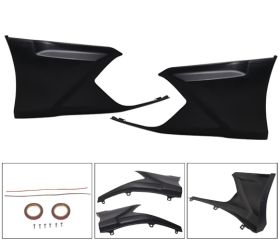 2016-2017 Honda Civic 4DR HFP Polypropylene Rear Bumper Lip - IKN-BLR-HC164H2P-PP
