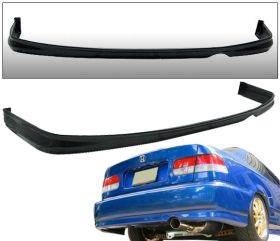 1996-1998 Honda Civic 2 4dr Rear Bumper Lip Poly-Urethane - BLR-HC96