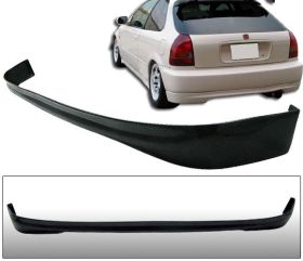 1996-1998 Honda Civic Rear Bumper Lip 3DR Poly-Urethane - BLR-HC963