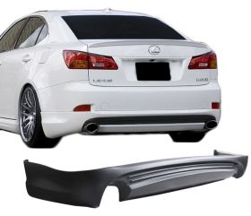 2009-2010 Lexus Is250 350 Rear Bumper Lip In-S Style Poly-Urethane - BLR-LIS06IN