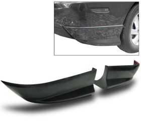 2004-2006 Mazda 3 4DR Rear Bumper Lip KIT Poly-Urethane 2pcs - BLR-MAZ32P-PU