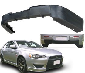 2008-2009 Mitsubishi Lancer Rear Bumper Lip Poly-Urethane - BLR-ML08T-PU