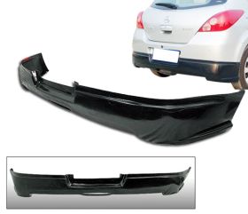 2007-2011 Nissan Versa Rear Bumper Lip Poly-Urethane - BLR-NVERSA-PU
