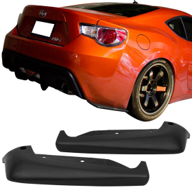 2013-2018 Toyota 86 CS Style Bottom Line Rear Aprons Valances Lip - BLR-SFRS13CS-PU