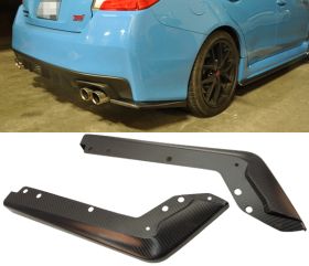2015-2016 Subaru WRX/STI STi JDM Carbon Fiber Rear Bumper Lip - IKN-BLR-SI152P-CF