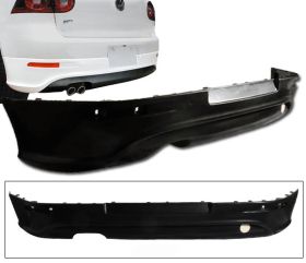 2005-2008 VW Golf 5 Rear Bumper Lip R-32 Style Poly-Urethane - BLR-VG05L-PU