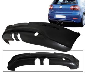 2005-2008 VW Golf 5 Rear Bumper Lip Poly-Urethane - BLR-VG05M-PU