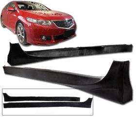 2009-2011 Acura TSX Side Skirt Type Concept Poly-Urethane - BLS-ATSX09TC-PU