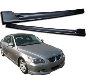 2004-2007 BMW E60 Side Skirt M-tech Poly-Urethane - BLS-BE60M-PU