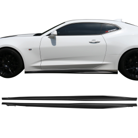 2016-2019 Chevrolet Camaro ZL1 Style Side Skirts ABS Pair Right Left - BLS-CC16ZL1-A-MB