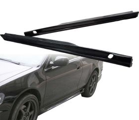 1998-2002 Honda Accord 2DR Side Skirt J-Style Poly-Urethane - BLS-HA982J-PU