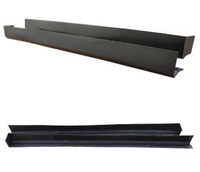 2001-2003 Honda Civic 2 4dr Side Skirt Zero Style Poly-Urethane - BLS-HC01Z-PU