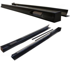 1992-1995 Honda Civic 3DR Side Skirt Zero Style Poly-Urethane - BLS-HC923Z-PU