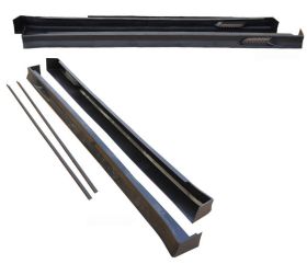 1992-1995 Honda Civic 2 4dr Side Skirt Zero Style Poly-Urethane - BLS-HC924Z-PU