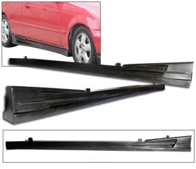 1996-2000 Honda Civic 3DR Side Skirt JDM Poly-Urethane - BLS-HC96-PU