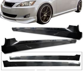 2006-2011 Lexus Is250 350 Side Skirt JP Poly-Urethane - BLS-LIS06JP-PU