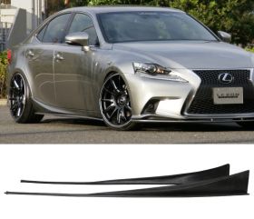 2014-2016 Lexus IS250/IS300/IS350 Ikon Polyurethane Side Skirts - IKN-BLS-LIS14DMR-PU