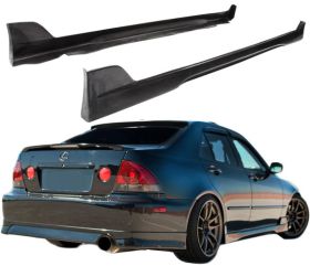 2000-2005 Lexus IS300 TR Polyurethane Side Skirts - IKN-BLS-LIS300TRD-PU