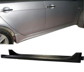 2008-2015 Mitsubishi Lancer JDM Polypropylene Side Skirts - IKN-BLS-ML08OE-PP