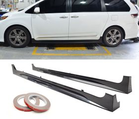 2011-2016 Toyota Sienna SE MP ABS Plastic Side Skirts - IKN-BLS-TSN11SEMP-A