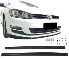 2015-2016 VW Golf VII Type-B Polyurethane Side Skirts - IKN-BLS-VG15MK7B-PU