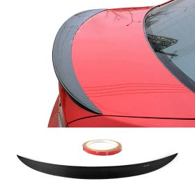 2007-2013 BMW 3-Series E93 P Style Trunk Spoiler Lip Wing-Carbon Fiber - CB-A011648