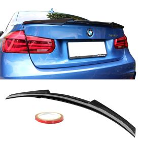 2012-2019 BMW 3-Series F30 M4 Style Trunk Spoiler Lip Wing-Carbon Fiber - CB-A011650