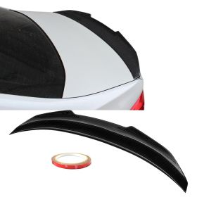2012-2019 BMW 3-Series F30 PSM Style Trunk Spoiler Lip Wing-Carbon Fiber - CB-A011651