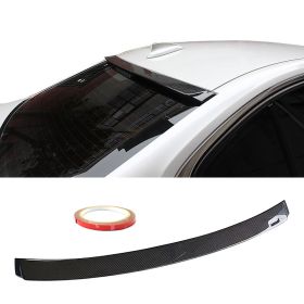 2012-2019 BMW 3-Series F30 AC Style Roof Spoiler Lip Wing-Carbon Fiber - CB-A011652