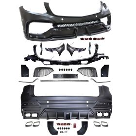 2016-2018 Mercedes GLC W253 63 Couple Style Front Bumper + Rear Bumper Conversion Kits - CB-A011949