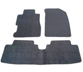 2001-2005 Honda Civic Coupe/Sedan Floor Mats Front & Rear Grey 3PC-Nylon - CP004GR