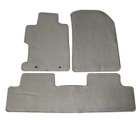 2006-2011 Honda Civic Coupe/Sedan Floor Mats Carpet Front & Rear Beige 3PC-Nylon - CP030BG
