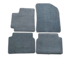 2009-2011 Toyota Corolla Floor Mats Carpet Front & Rear Grey 4PC-Nylon - CP035GR