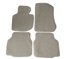 1992-1998 BMW 3-Series E36 Floor Mats Carpet Front & Rear Beige 4PC-Nylon - CP044BG