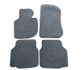 1992-1998 BMW 3-Series E36 Floor Mats Carpet Front & Rear Grey 4PC-Nylon - CP044GR