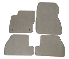2011-2015 Ford Focus Floor Mats Carpet Front & Rear Beige 4PC-Nylon - CP103BG