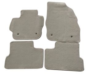 2010-2013 Mazda 3 Floor Mats Carpet Front & Rear Beige 4PC-Nylon - CP110BG