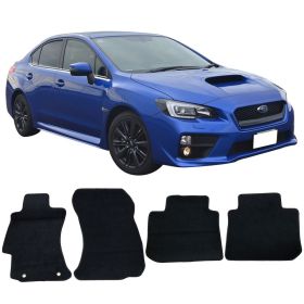 2015-2018 Subaru WRX STI Floor Mats Carpet 4PC Nylon - CP118BK