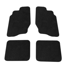 1995-2005 Chevrolet Cavalier Black Nylon Floor Mats Carpet 4 Pieces Set - CP158BK