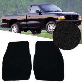 1997-2004 Dodge Dakota Floor Mats 2Pc Black Nylon - CP189BK