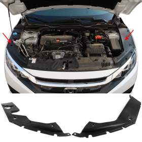 2016-2018 Honda Civic Coupe/HB/Sedan Engine Bay Side Panel Covers Long Version - EBC-HC16-OE