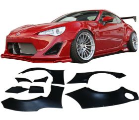 2013-2016 Toyota 86 GR Style Rocket Bunny ABS Fender Flare Cover - FF-SFRS13GR-ABS