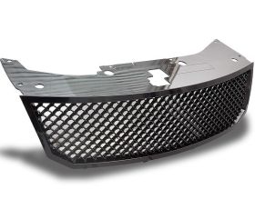 2008-2011 Dodge Avenger Honeycomb Mesh Black Hood Grille - GRZT-AVG0809-BK