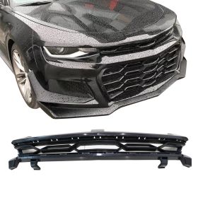 2016-2019 Chevrolet Camaro ZL1 1LE Style Front Bumper Upper Grille Polypropylene - HG-CC161LE-U