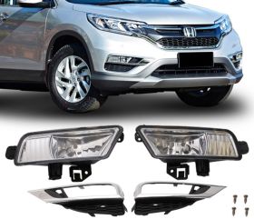 2015-2017 Honda CRV OEM Fog Lamps Fog Light Kit w/ Bezels Wiring-08V31-T0A-100D - LHF-HCRV15