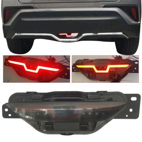 2017-2018 Toyota C-HR DRL Brake Light Reverse Back Up Light Tail Light - LR2-TCHR17V1-LED