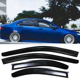2004-2008 Acura TSX Acrylic Window Visors 4Pc Set - WD-ATSX04