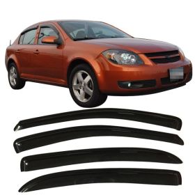 2005-2010 Chevrolet Cobalt Sedan Acrylic Window Visors 4Pc Set - WD-CCB054
