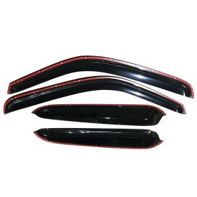 2001-2007 GMC Sierra 3500 Extended Cab Acrylic Window Visors 4Pc Set - WD-CSV99EC