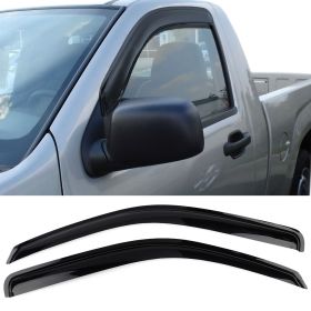 2004-2012 Chevrolet Colorado STD Cab Acrylic Window Visors 2Pc Set - WD-CVCLD04RC